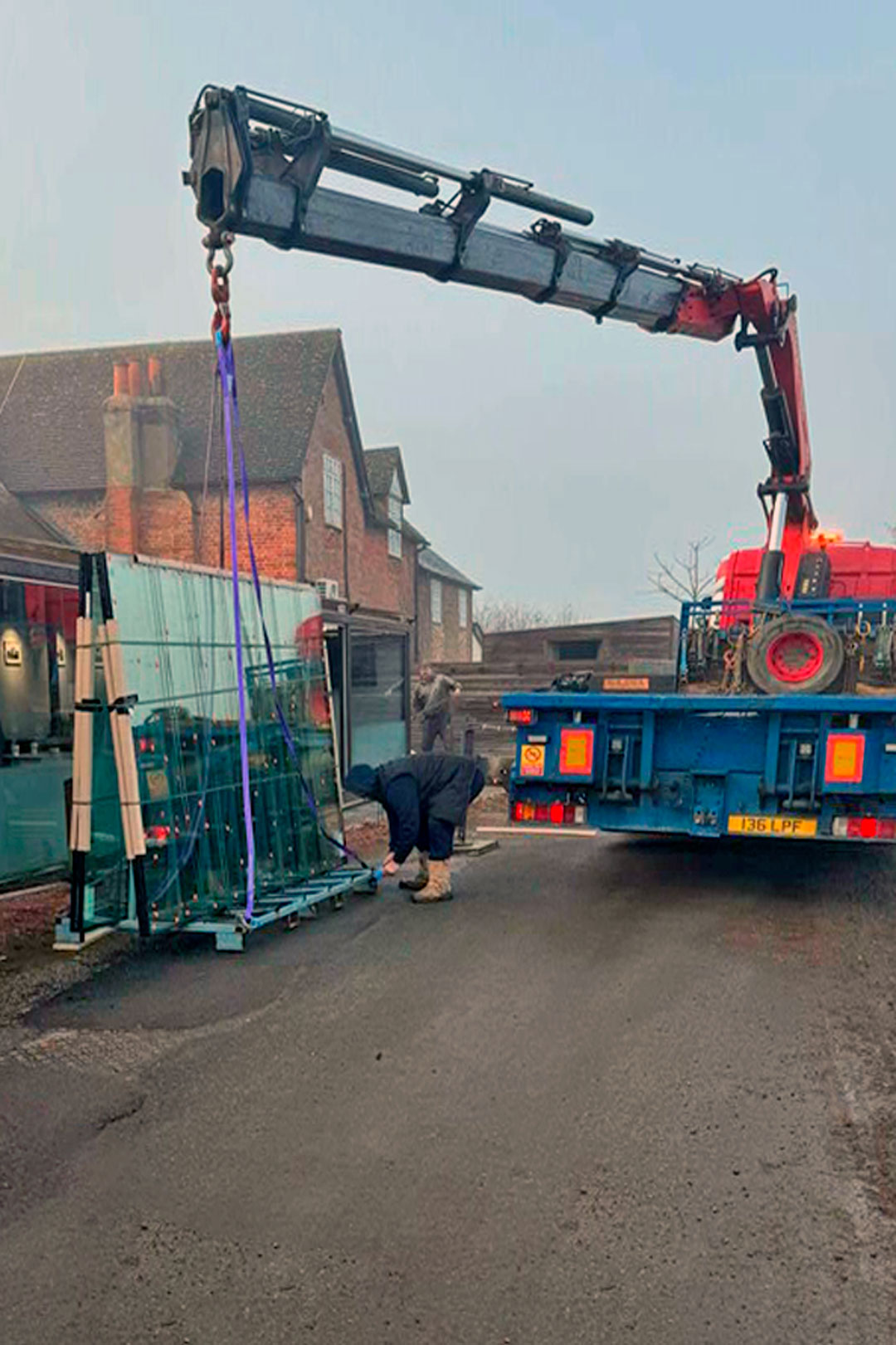 Delivering Conservatory Double Glazing