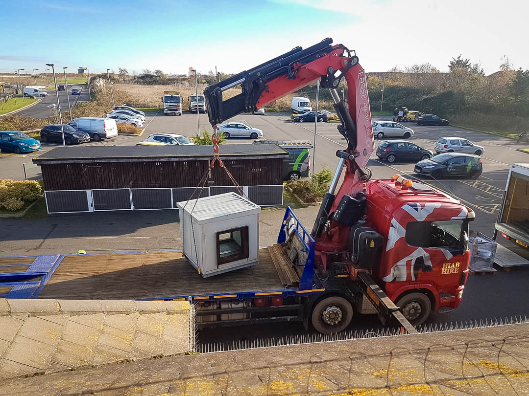 Raising air conditioning unit in Margate