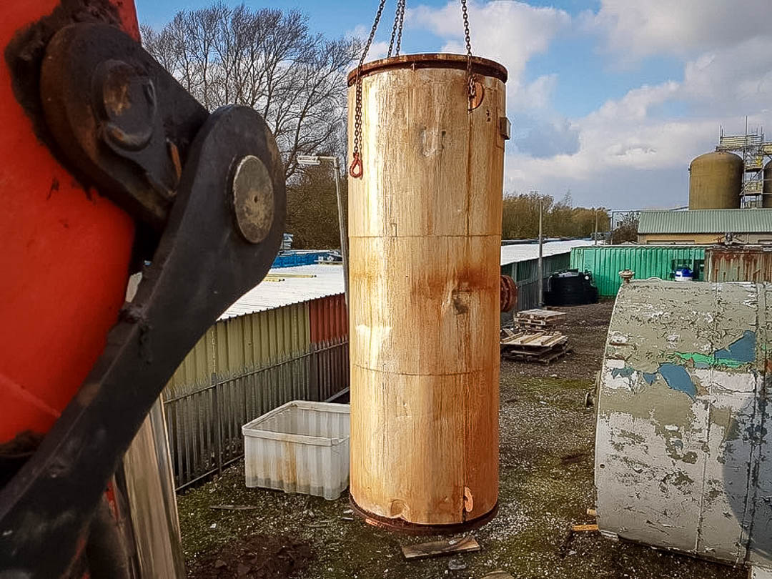 Relocating dirty water vessels in East Sussex